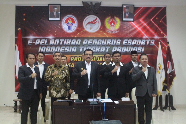 Kabinda Brigjen Pol Irawan David Syah Pimpin Pengda E-Sport Jambi