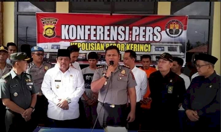 Selama Operasi Antik, Segini Pelaku yang Diamankan Polres Kerinci