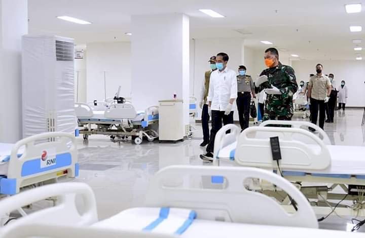 Tolak Lockdown, Jokowi: Negara Kita Paling Pas Physical Distancing!