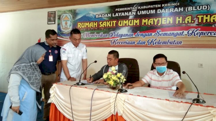 Honor Tidak Sesuai, TKHL RSUD Kerinci Mogok Kerja