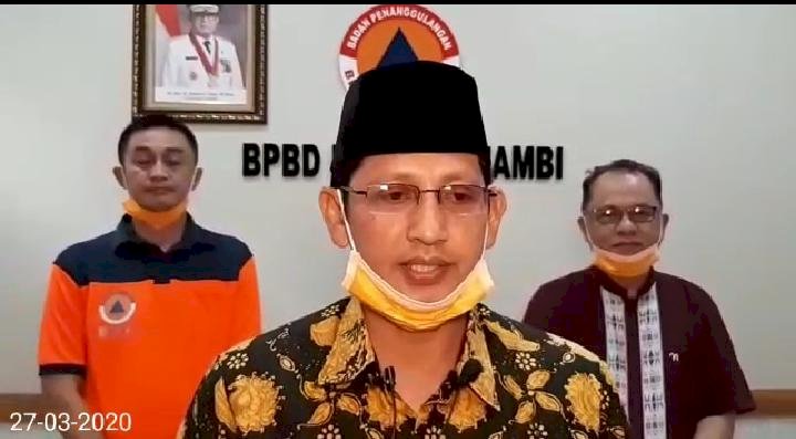 Jumlah ODP Tembus 1011, Status Jambi Siaga Darurat Corona