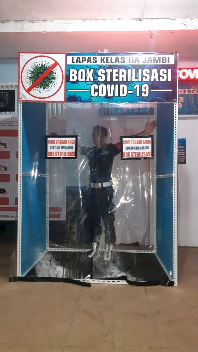 Hindari Corona, Lapas Jambi Tutup Akses Pengunjung