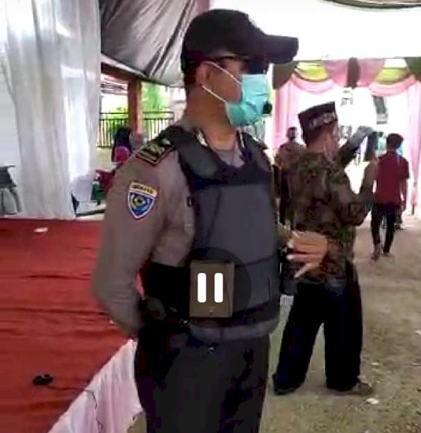 Nekat Selenggarakan Hajatan, Acara Warga Pal V Kota Jambi Ini Dibubarkan Polisi