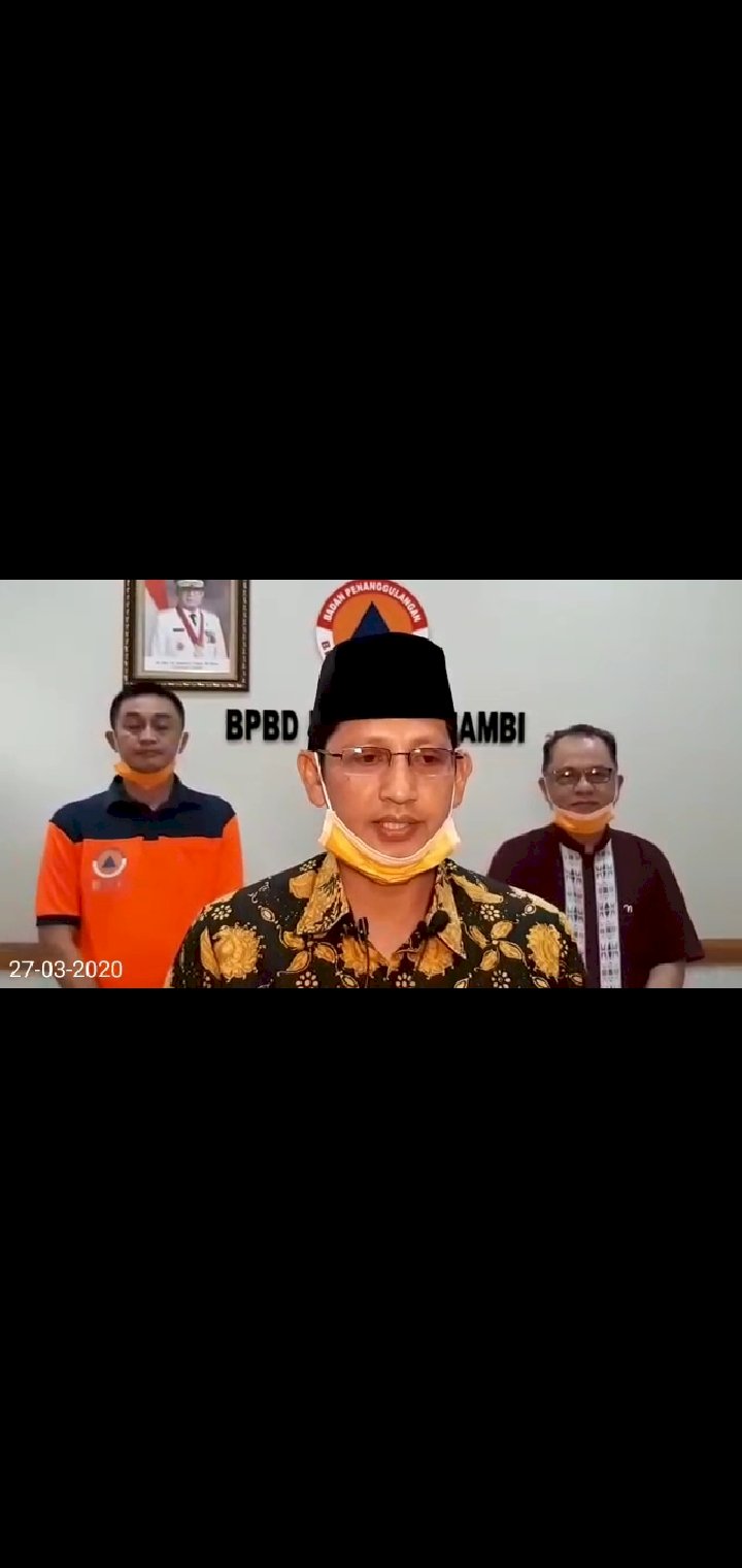 Update Corona di Jambi Hari Ini 03 April 2020: ODP dan PDP Menurun